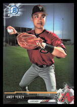 2017 Bowman Chrome Prospects #BCP185 Andy Yerzy