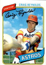 1980 Topps Base Set #129 Craig Reynolds