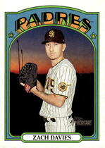 2021 Topps Heritage #199 Zach Davies