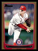 2012 Bowman Gold #169 Stephen Strasburg