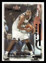 2000 Fleer Triple Crown #153 Mark Strickland