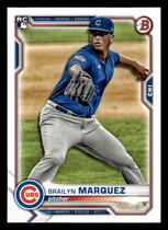 2021 Bowman Base Set #43 Brailyn Marquez