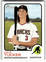 2022 Topps Heritage High Number #673 Cole Tucker