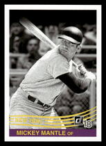 2018 Donruss Base Set #254 Mickey Mantle