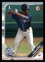 2019 Bowman Draft #BD-180 Joshua Mears