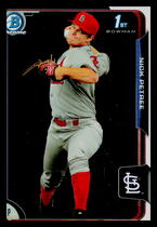 2015 Bowman Chrome Prospects #BCP84 Nick Petree