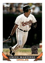 1993 Topps Base Set #772 Chito Martinez
