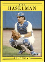 1991 Fleer Base Set #287 Bill Haselman
