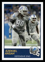 2019 Score Base Set #220 Ezekiel Ansah