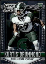 2015 Panini Prizm Collegiate Draft Picks #210 Kurtis Drummond