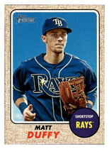 2017 Topps Heritage #126 Matt Duffy
