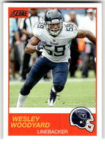 2019 Score Base Set #76 Wesley Woodyard
