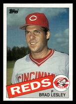 1985 Topps Base Set #597 Brad Lesley