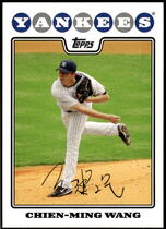 2008 Topps Base Set Series 1 #300 Chien-Ming Wang