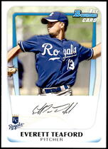 2011 Bowman Prospects #BP20 Everett Teaford