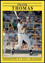 1991 Fleer Base Set #138 Frank Thomas
