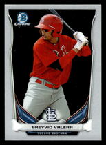 2014 Bowman Chrome Prospects Series 2 #BCP69 Breyvic Valera