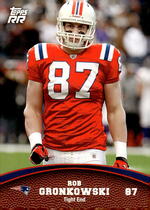 2011 Topps Rising Rookies #52 Rob Gronkowski