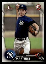 2016 Bowman Draft Picks and Prospects #BD-106 Nolan Martinez