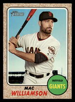 2017 Topps Heritage High Number #629 Mac Williamson