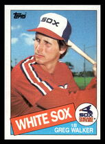 1985 Topps Base Set #623 Greg Walker