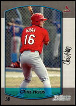 2000 Bowman Base Set #370 Chris Haas