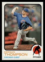 2022 Topps Heritage #435 Keegan Thompson