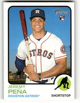2022 Topps Heritage High Number #629 Jeremy Pena