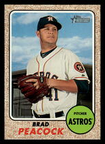 2017 Topps Heritage High Number #683 Brad Peacock