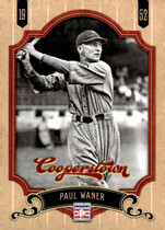 2012 Panini Cooperstown #52 Paul Waner