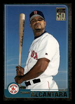 2001 Topps Traded Gold #T174 Israel Alcantara