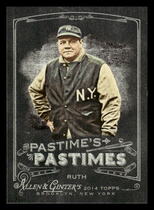 2014 Topps Allen & Ginter Pastimes Pastime #PP-BR Babe Ruth