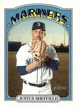 2021 Topps Heritage #353 Justus Sheffield