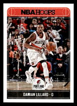 2017 Panini NBA Hoops #226 Damian Lillard