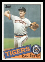 1985 Topps Base Set #435 Dan Petry