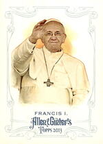 2013 Topps Allen and Ginter #217 Pope Francis