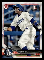 2018 Bowman Prospects #BP19 Johan Mieses