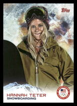 2014 Topps U.S. Olympic Team #82 Hannah Teter