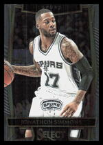 2016 Panini Select #94 Jonathon Simmons