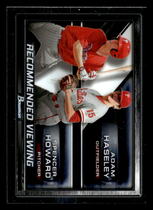 2017 Bowman Draft Recommended Viewing Dual #RV-PHI Adam Haseley|Spencer Howard
