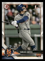 2018 Bowman Draft #BD-60 Carlos Cortes
