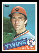1985 Topps Base Set #577 Chris Speier
