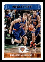 2017 Panini NBA Hoops #104 Mindaugas Kuzminskas