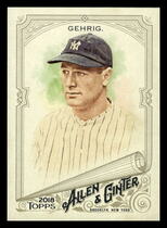 2018 Topps Allen & Ginter #225 Lou Gehrig