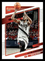 2021 Donruss Base Set #110 Cj Mccollum
