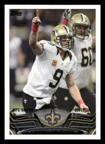2013 Topps Base Set #16 New Orleans Saints Team