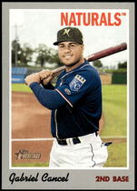 2019 Topps Heritage Minor League #14 Gabriel Cancel