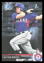 2017 Bowman Chrome Draft #BDC-121 Matthew Whatley