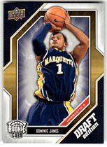 2009 Upper Deck Draft Edition #26 Dominic James