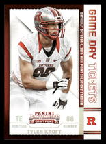 2015 Panini Contenders Draft Picks Game Day Tickets #98 Tyler Kroft